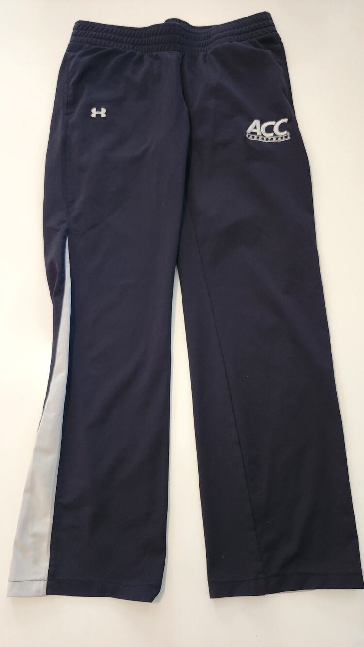 Under Armour Men's S/M ACC Warm Up Athletic Track Pants 100% Poly #486